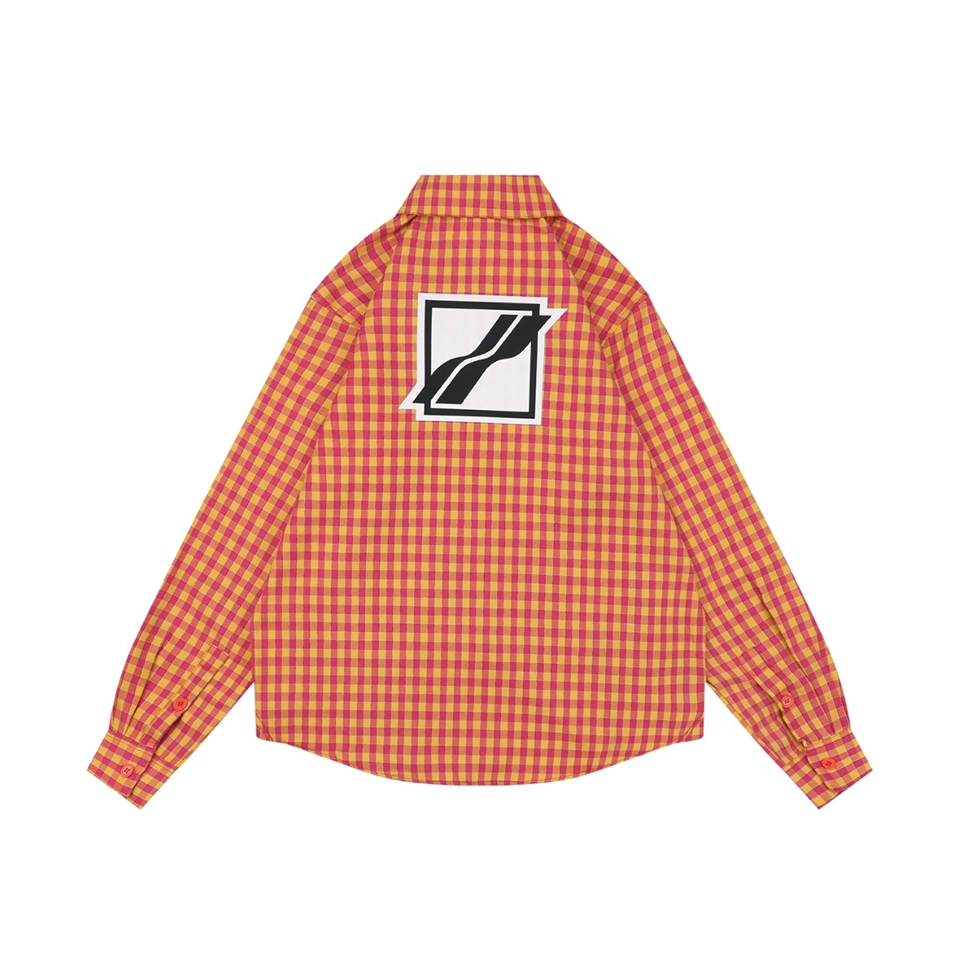 We11done Oversized Check Logo Patch Shirt9.jpg