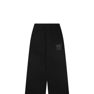 We11done Pearl M Logo Printed Wide Leg Pants