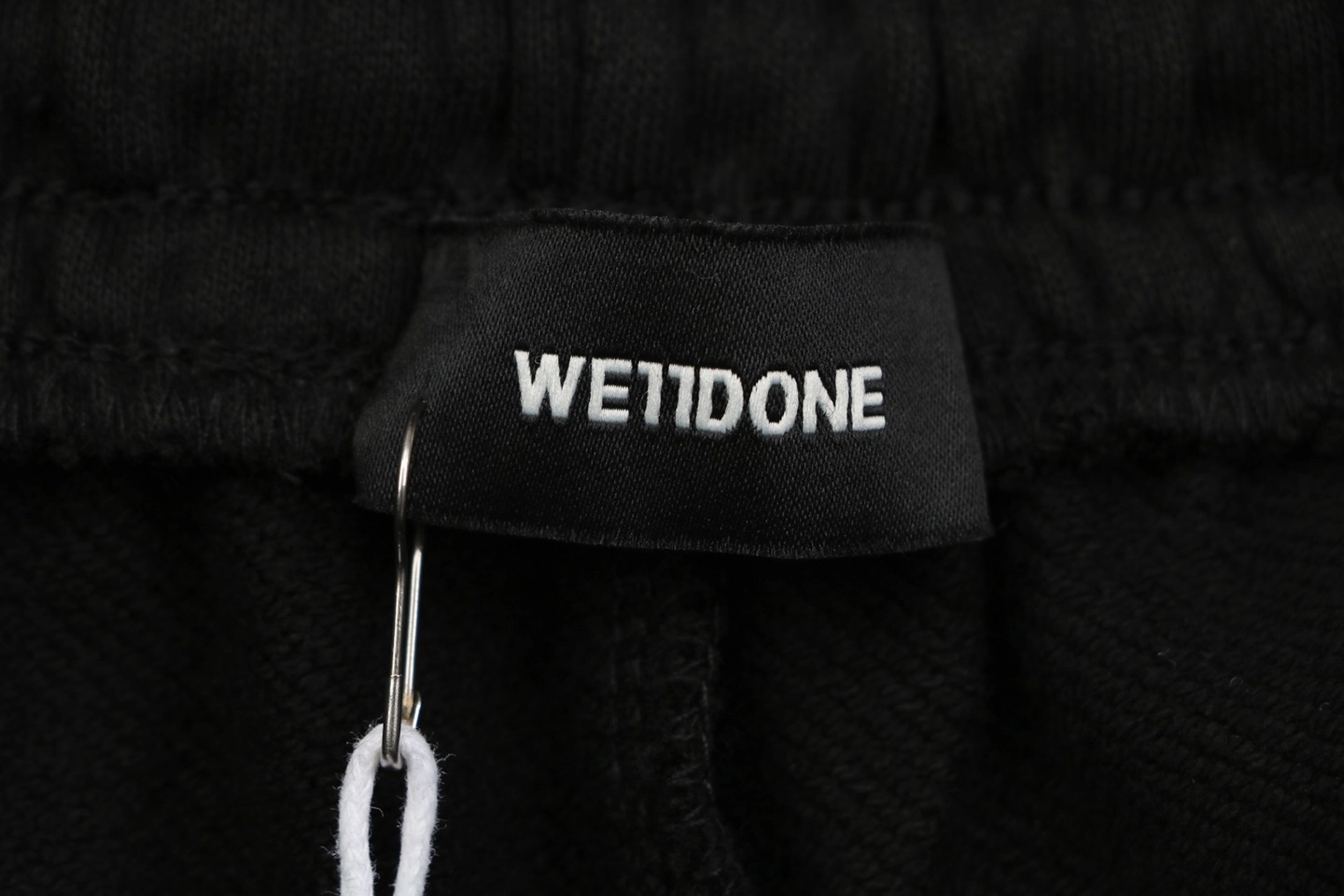 We11done Pearl M Logo Printed Wide Leg Pants Brand label