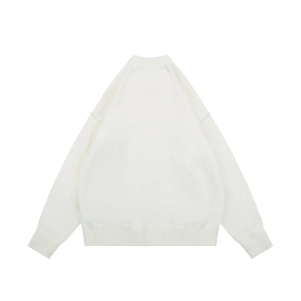 AMI Paris Ami de Coeur Oversized Knit Cardigan Back view