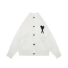 AMI Paris Ami de Coeur Oversized Knit Cardigan