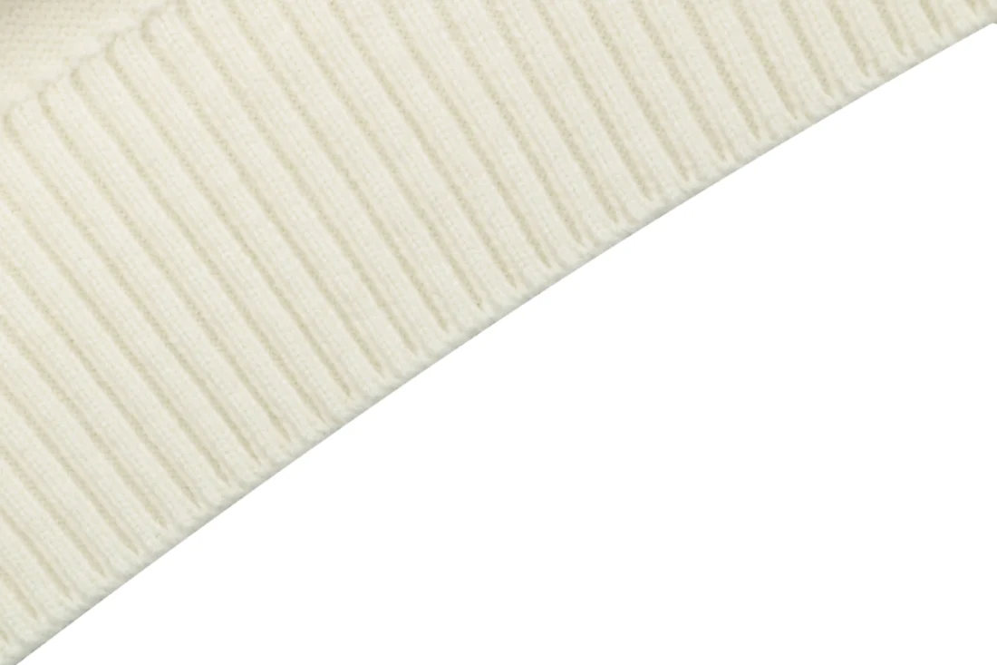AMI Paris Ami de Coeur V-Neck Knit Vest White