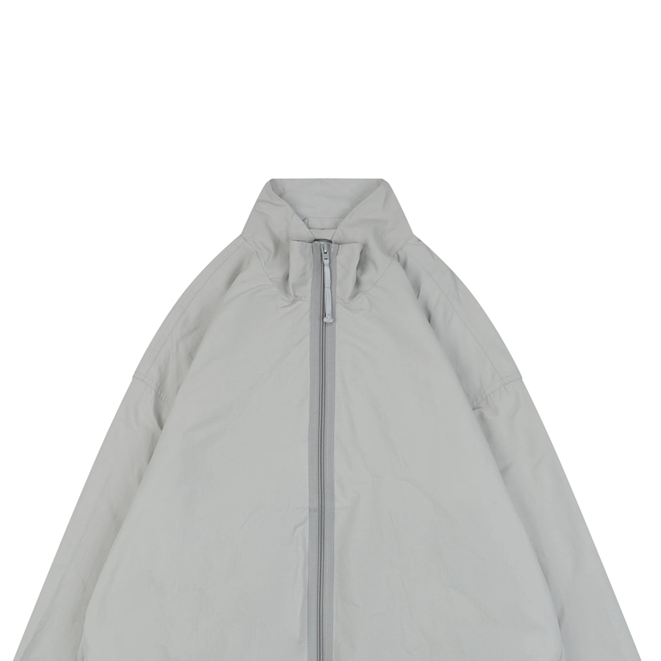 Acne Studios 1996 Embroidered Oversized Track Jacket Grey