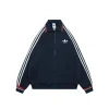 Ad Originals Trefoil 3-Stripes Colorblock Track Jacket (Navy/Brown)