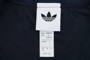 Adidas Originals Trefoil 3-Stripes Colorblock Track Jacket Navy Brand label