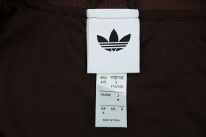 Adidas Originals Trefoil 3-Stripes Colorblock Track Jacket Brown Brand label