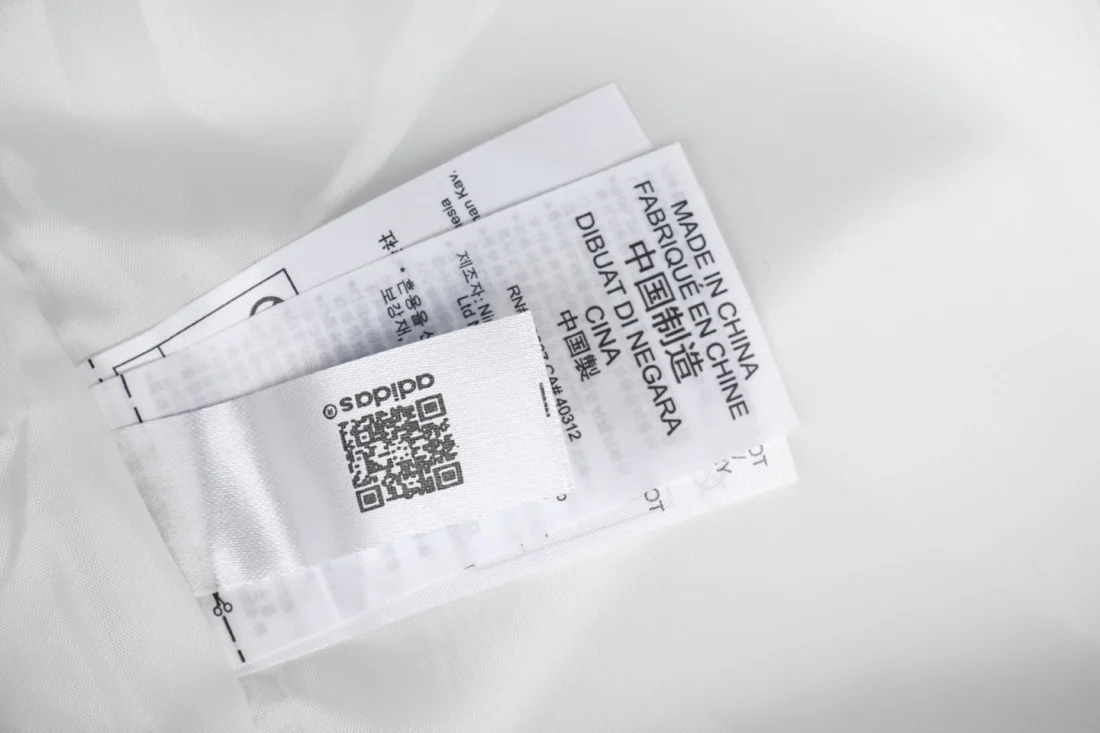 Adidas Originals Trefoil 3-Stripes High Neck Track Jacket White Wash label