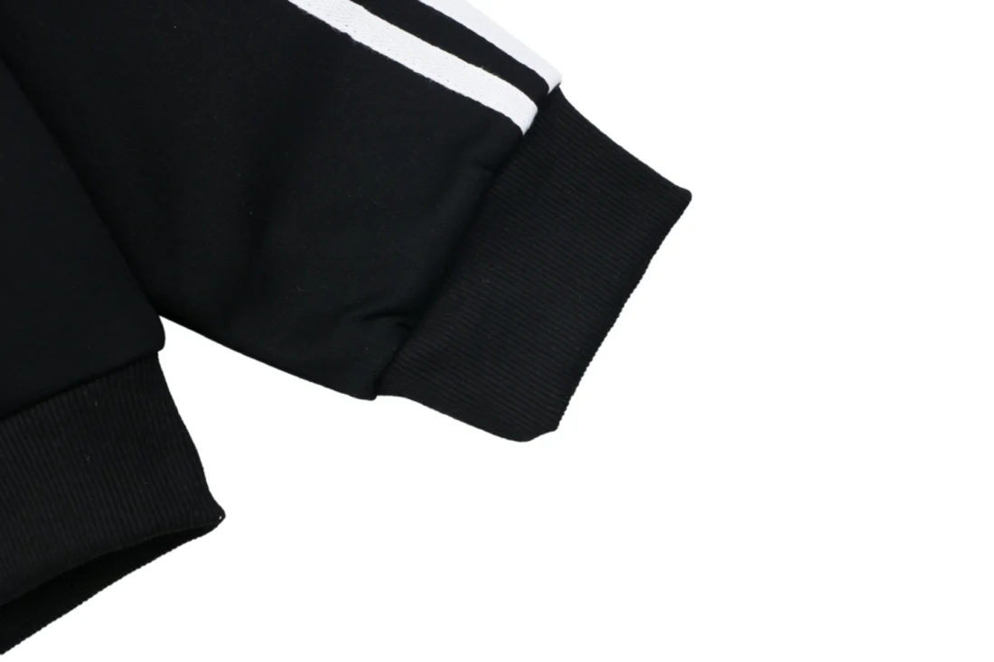Adidas Originals Trefoil 3-Stripes High Neck Track Jacket Black Cuff