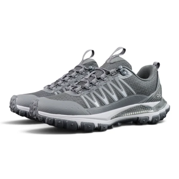 Alo Yoga - Alo Trail Running Shoes 'Steel Grey'
