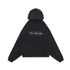 Blcg Distressed Double B Logo Hoodie