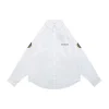 Blcg Double Lion Crest Embroidered Oversized Shirt