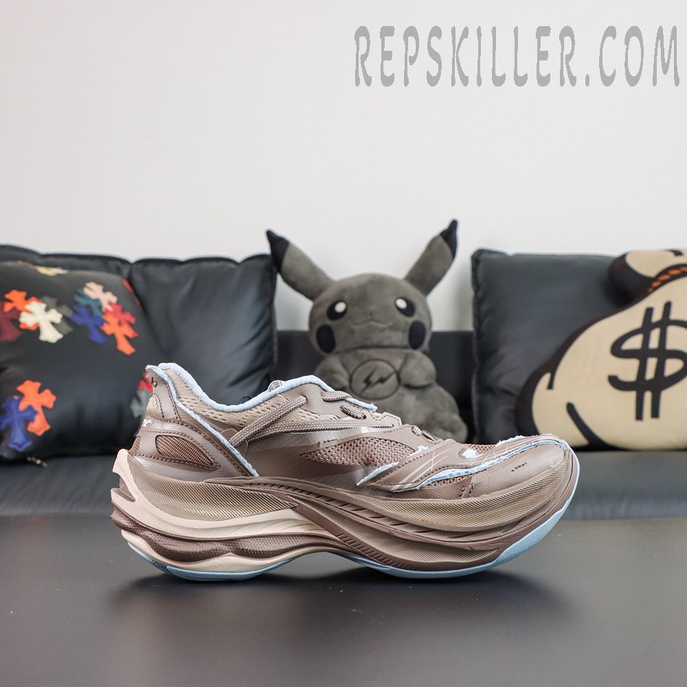 Balenciaga Jet Sneaker 'Brown/Blue'