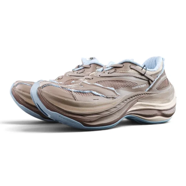 Balenciaga Jet Sneaker 'Brown/Blue'