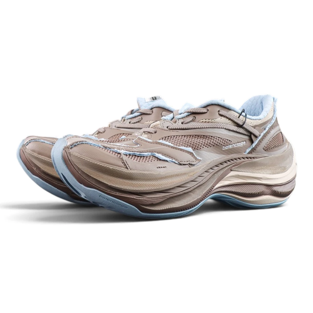 Balenciaga Jet Sneaker 'Brown/Blue'
