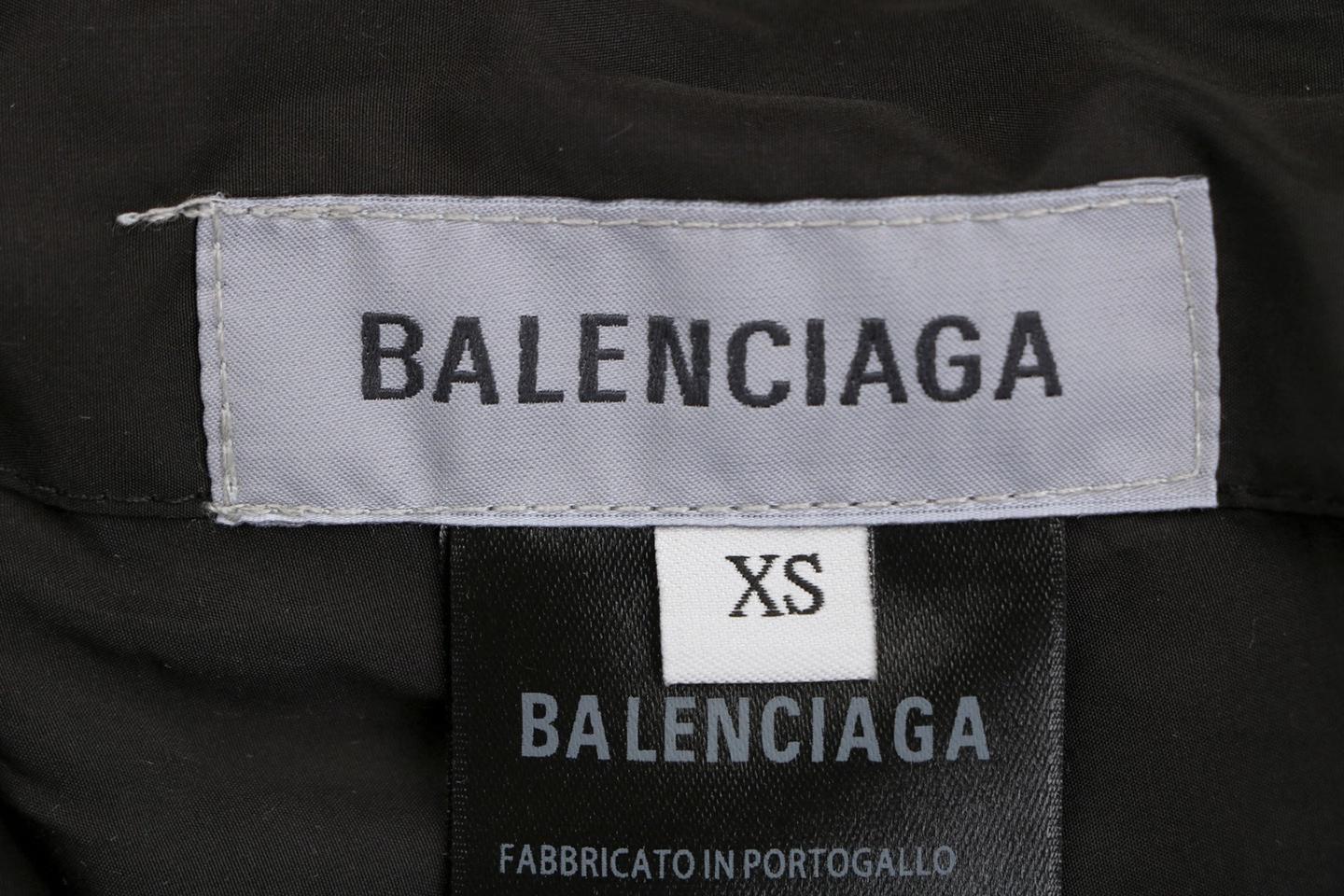Balenciaga Reversible Logo Puffer Jacket Brand label