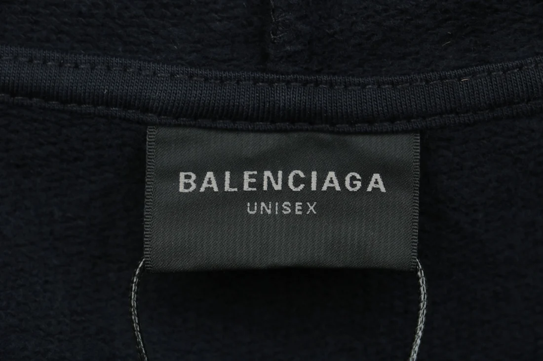 Blcg V-Neck Small Front Logo Oversized Hoodie