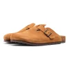 Birkenstock Boston Soft Footbed Suede 'Mink'