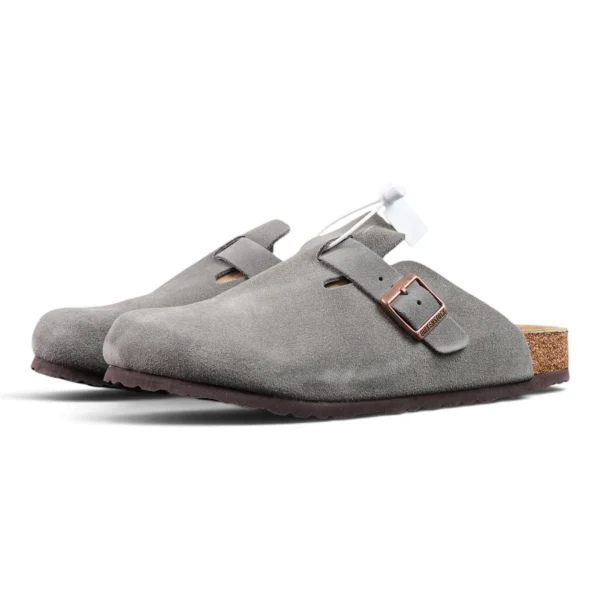 Birkenstock Boston Soft Footbed Suede 'Pure Sage'