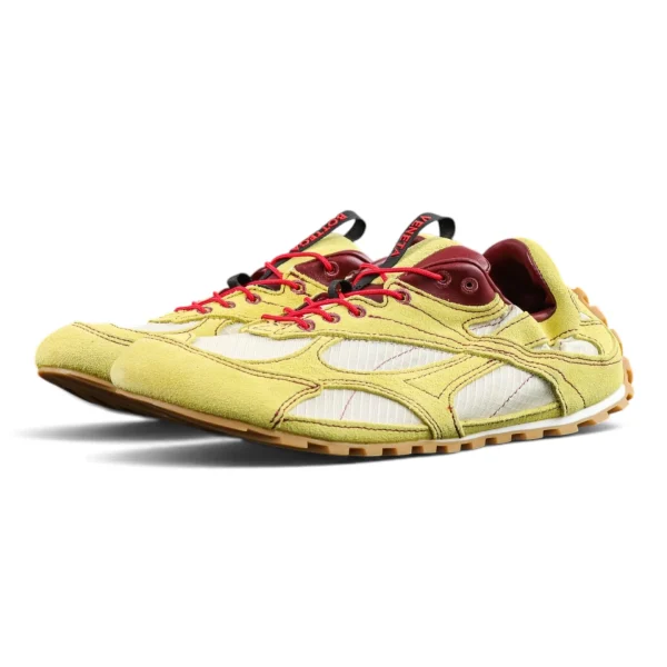 Bottega Veneta Orbit Flash Sneaker 'Limone/ dark apple candy/tufo'