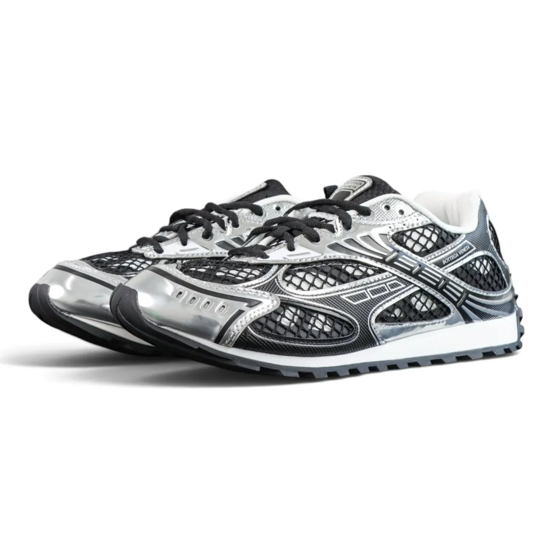 Bottega Veneta Orbit Sneaker 'Black/Silver'