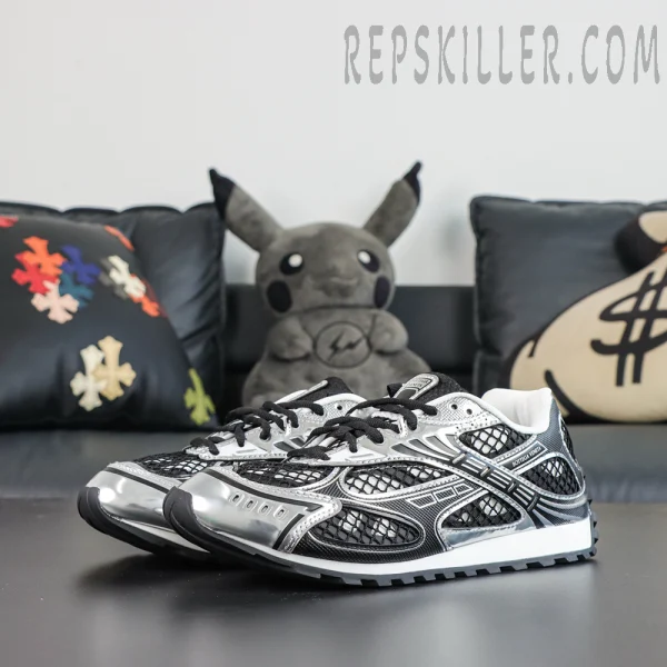 Bottega Veneta Orbit Sneaker 'Black/Silver'