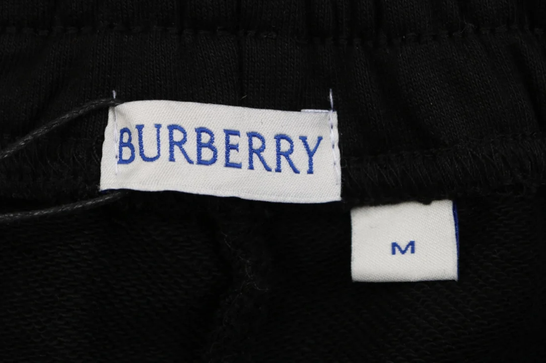 Burberry Check Stripe Sweatpants (Grey/Black)