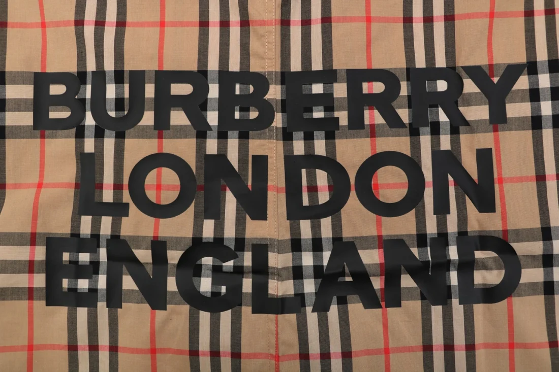 Burberry Logo Print Vintage Check Shirt Brand