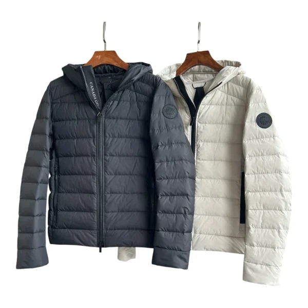 Canada G00se Crofton Black Label Hooded Down Jacket