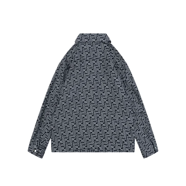 Fendi FF Monogram All-Over Jacket Back view