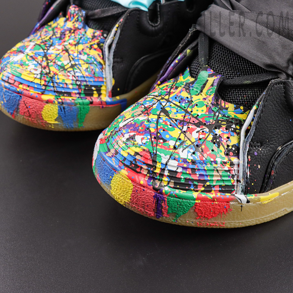 Gallery Dept. x Lanvin Curb Sneakers 'Paint Drip - Black'4.jpg