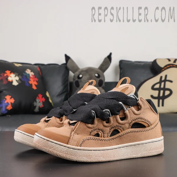 Lanvin Curb Sneaker 'Camel Amber'