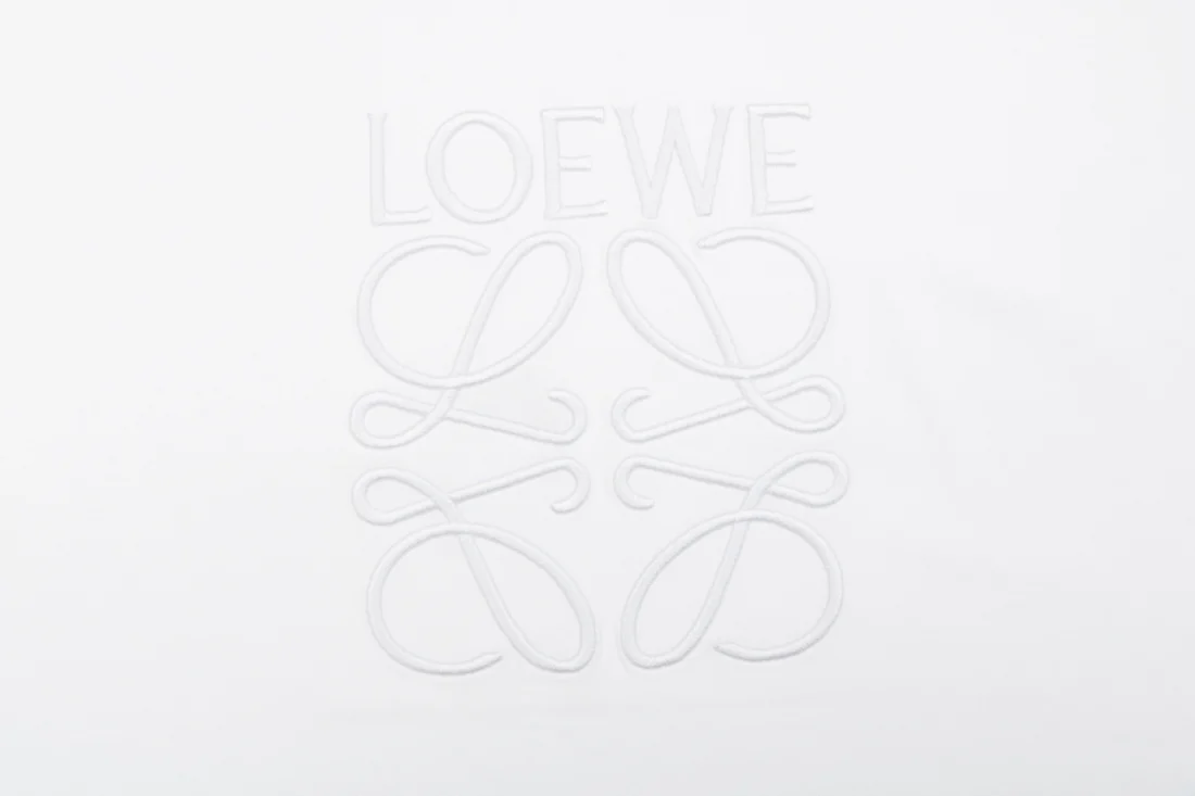Loewe Anagram Logo Embroidered Shirt White Brand