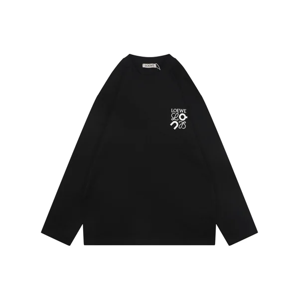 Loewe ON Logo Print Oversized Shirt Front view