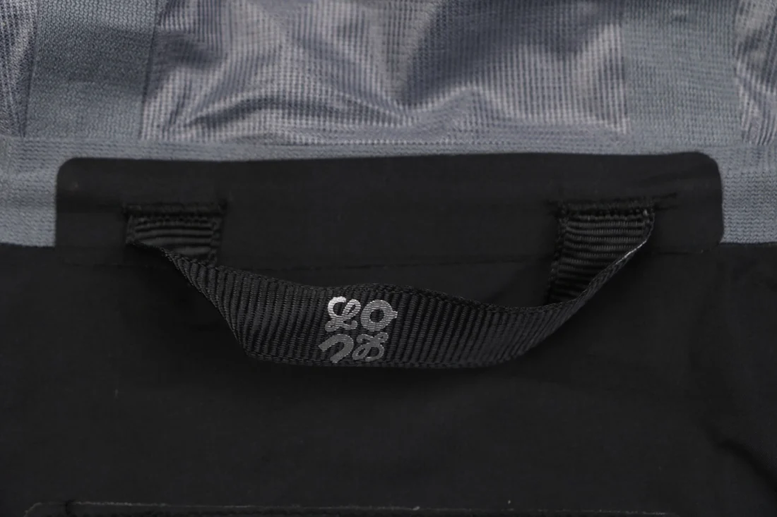 Loewe x On Logo Waterproof Hooded Jacket Brand label