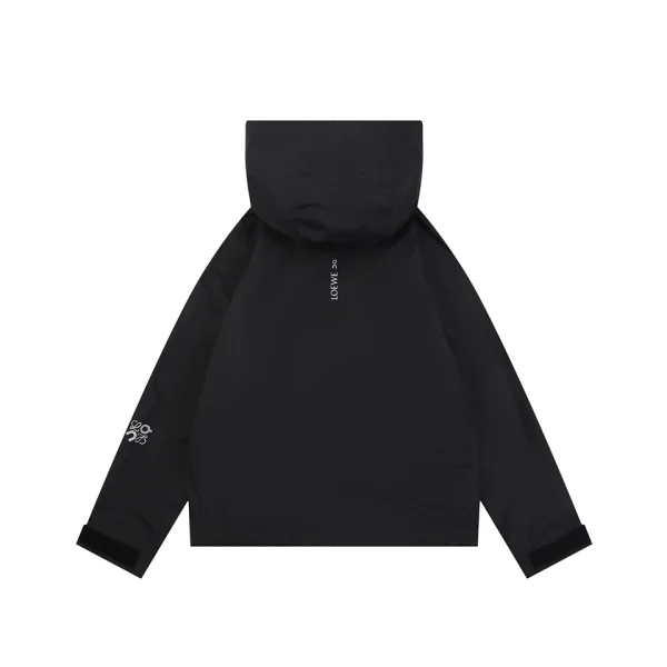 Loewe x On Logo Waterproof Hooded Jacket Back view