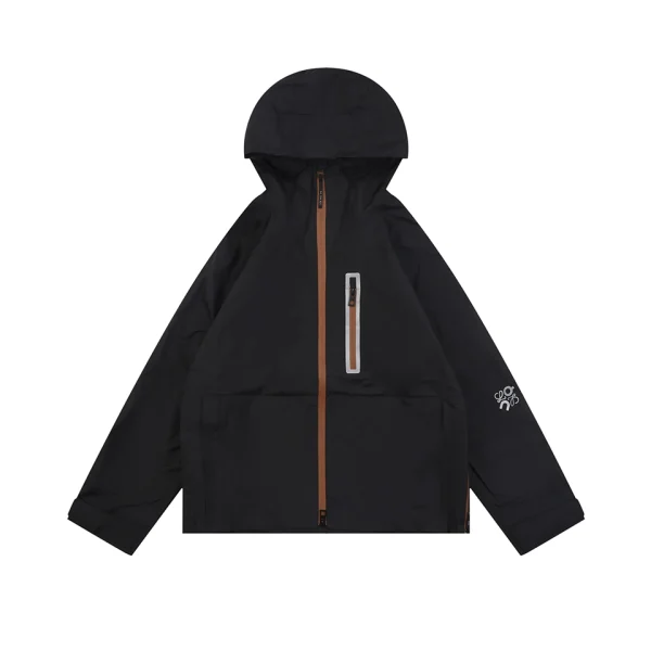 Loewe x On Logo Waterproof Hooded Jacket Front view