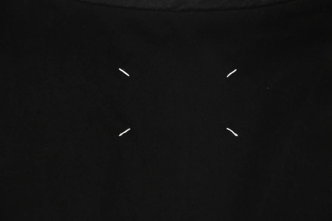 Maison Margiela Four-Stitch Collarless Wool-Blend Blazer Brand