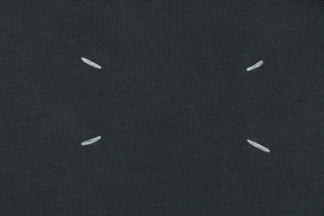 Maison Margiela Reverse Logo Embroidered Washed T-Shirt Back Brand