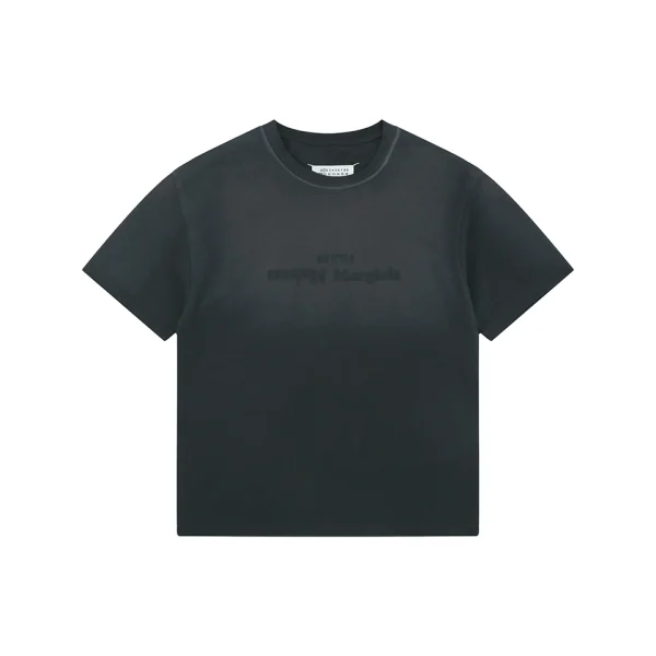 Maison Margiela Reverse Logo Embroidered Washed T-Shirt Front view