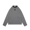 MiuM Contrast Collar Logo Shirt