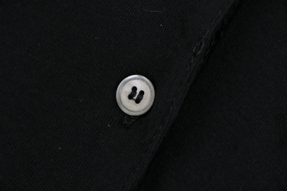 Miu Miu Logo Patch Relaxed Polo Shirt Button