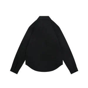 Miu Miu Logo Patch Relaxed Shirt Back view