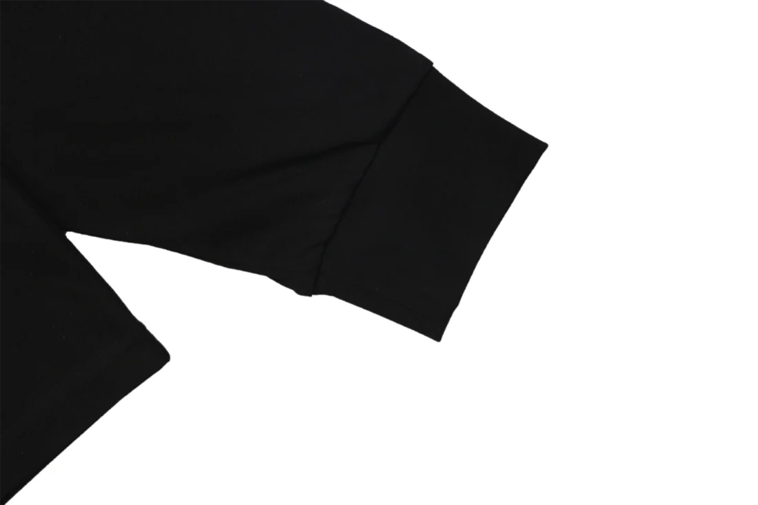 Moncler 1952 Signature Logo Shirt Black Cuff