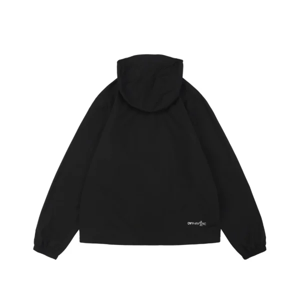 Moncler Grenoble Logo Hooded Technical Shell Jacket Back view