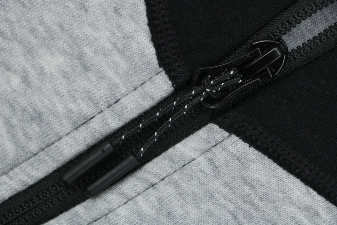 Nike Tech Fleece Windrunner Full-Zip Hoodie Black-Grey