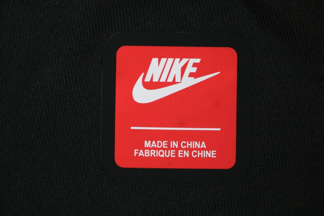 Nike Tech Fleece Windrunner Full-Zip Hoodie Black-Grey Brand