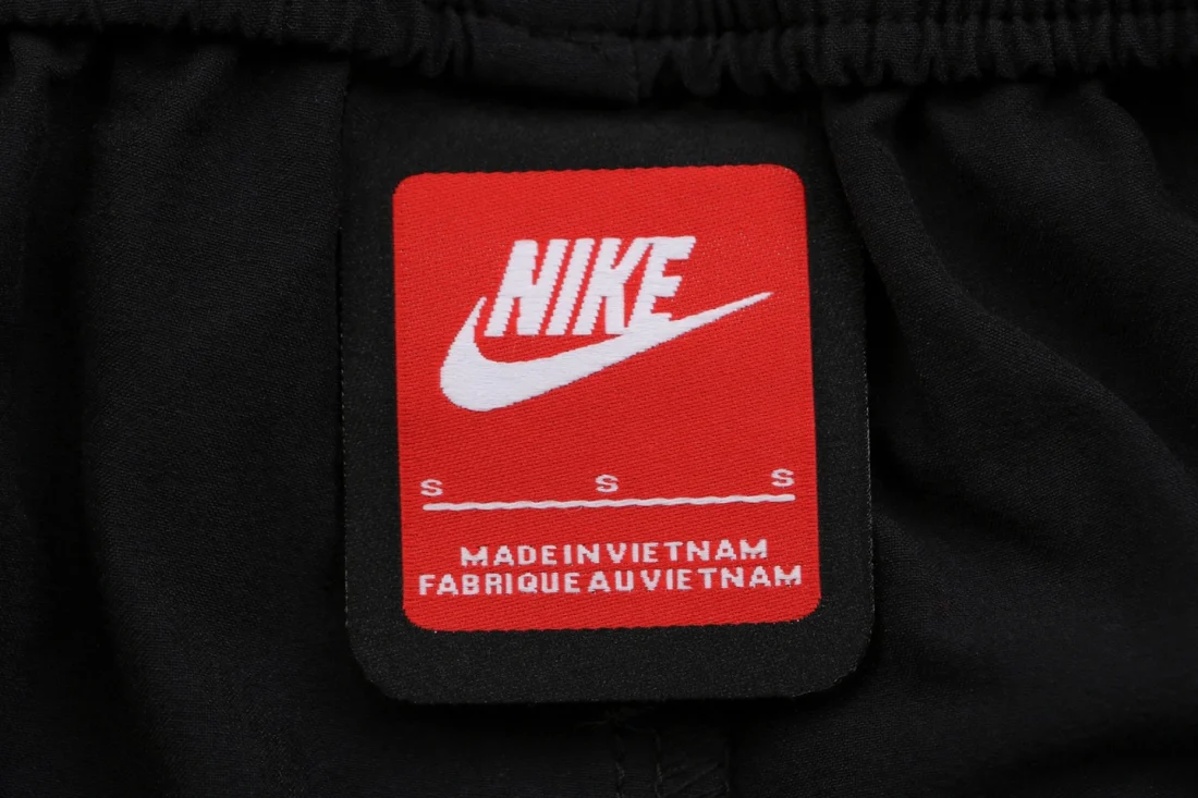 Nike Tech Wide-Leg Utility Pants Black Brand label