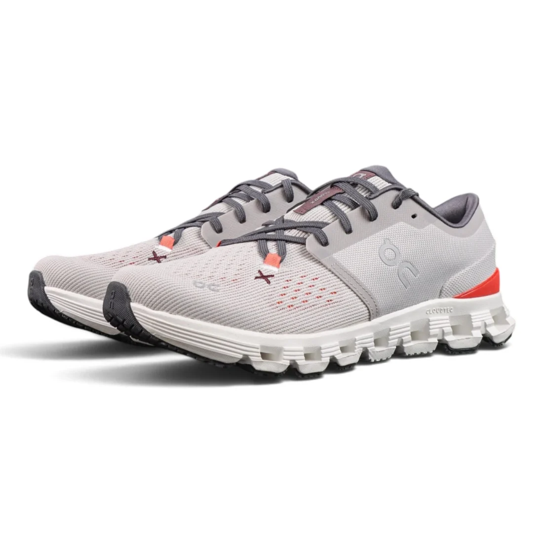 ON Cloud X 4 'Silver Flame'