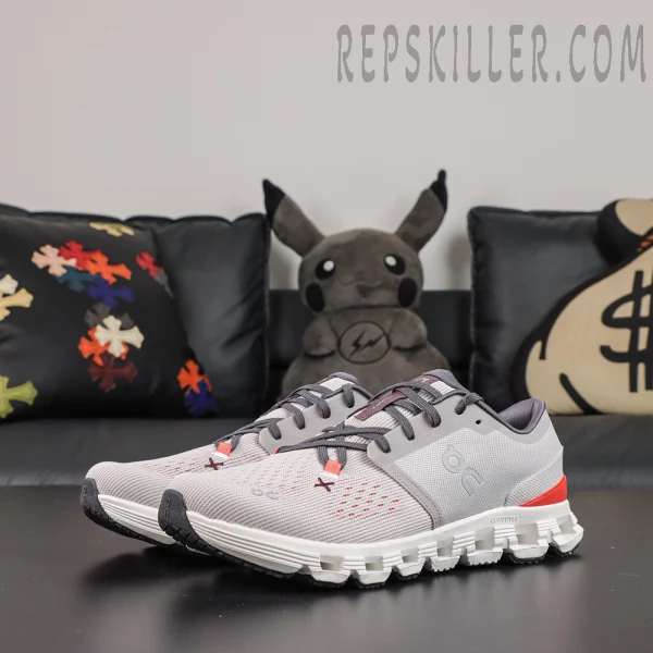 ON Cloud X 4 'Silver Flame'