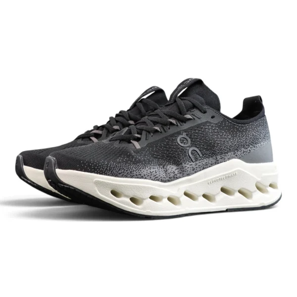 ON Cloudsurfer Max 'Black Eclipse White'